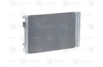 Радиатор кондиц. с ресивером для а/м Hyundai Solaris/Kia Rio (10-) (LRAC 08L4) производство «Luzar»