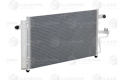 Радиатор кондиц. с ресивером для а/м Hyundai Accent AT (LRAC HUAc99250) производство «Luzar»