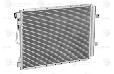 Радиатор кондиц. для а/м Kia Sorento (06-) 2.5CRDi (LRAC 08E1) производства «Luzar»