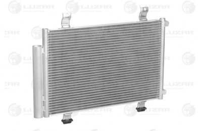 Радиатор кондиц. с ресивером для а/м Suzuki Swift (05-) (LRAC 2462) производства «Luzar»