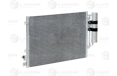 Радиатор кондиц. с ресивером для а/м Renault Logan (04-) (LRAC RELo04360) производства «Luzar»
