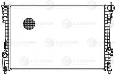 Радиатор охл. для а/м Ford Explorer (11-) 3.5i (LRc 1088) производства «Luzar»