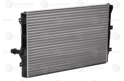 Радиатор охл. для а/м Skoda Octavia A5 (04-)/VW Golf V (03-)/Passat (05-) 1.6D/2.0D/2.0T (LRc 1803) производства «Luzar»