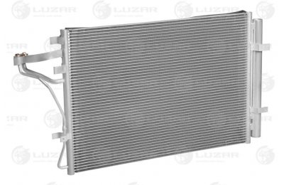 Радиатор кондиц. с ресивером для а/м Hyundai Сreta (15-) (LRAC 08M0) производства «Luzar»
