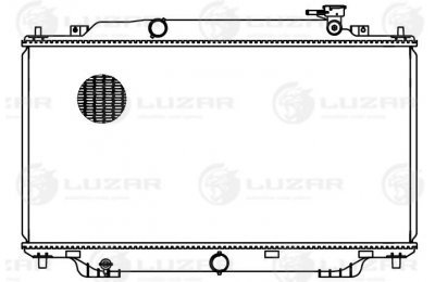 Радиатор охл. для а/м Mazda 3 (BM) (13-) M/A (LRc 2530) производства «Luzar»