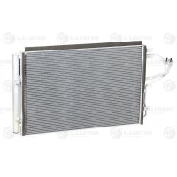 Радиатор кондиц. с ресивером для а/м Kia CEED/Hyundai Elantra (MD)/i30 (11-) (LRAC 08X0)
