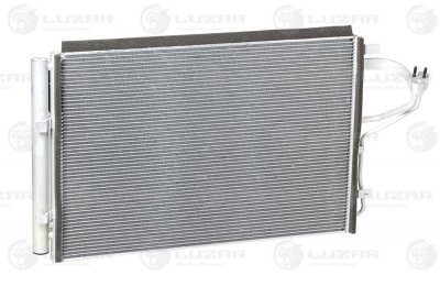 Радиатор кондиц. с ресивером для а/м Kia CEED/Hyundai Elantra (MD)/i30 (11-) (LRAC 08X0) производства «Luzar»
