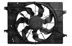 Э/вентилятор охл. с кожухом для а/м Hyundai Tucson/Kia Sportage (04-) (тип Halla) (LFK 0885)