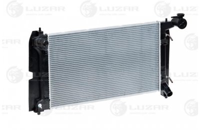 Радиатор охл. для а/м Toyota Corolla(01-)/Avensis (03-) AT (верх.крепл.защелка) (LRc 191D2) производства «Luzar»