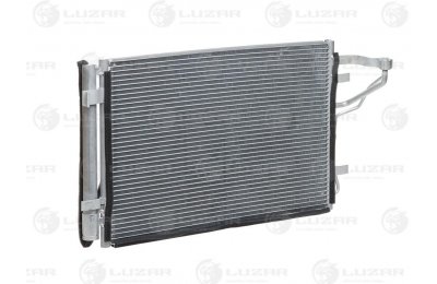 Радиатор кондиц. с ресивером для а/м Kia CEED/i30 (07-)/Hyundai Elantra (HD) (06-) (LRAC 08H2) производства «Luzar»