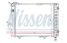 Радиатор охлаждения MB W124 84-93 «Nissens»