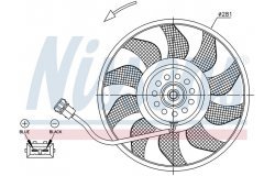 Вентилятор радиатора VW T4 -03