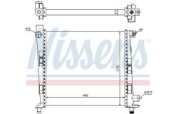 Радиатор охлаждения Mercedes Benz A140/160 W168 1997-2004