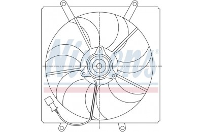 Вентилятор радиатора AVENSIS/CARINA E производства «Nissens»